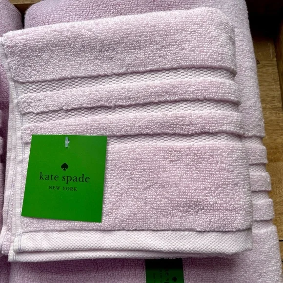 ♠️KATE SPADE Lavender Bath Towel Set 🛁 NWT🛁 - Picture 3 of 15